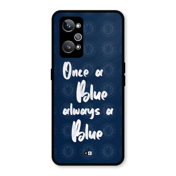 Always A Blue Metal Back Case for Realme GT 2