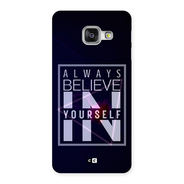 Always Believe in Yourself Back Case for Galaxy A3 2016