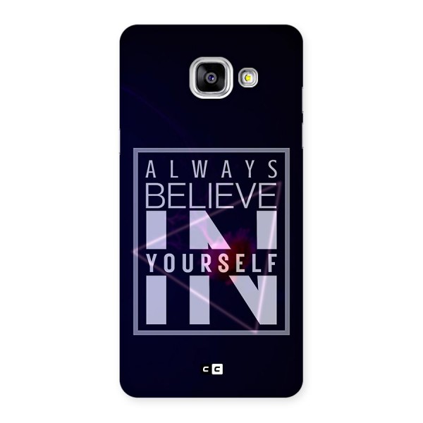 Always Believe in Yourself Back Case for Galaxy A5 2016