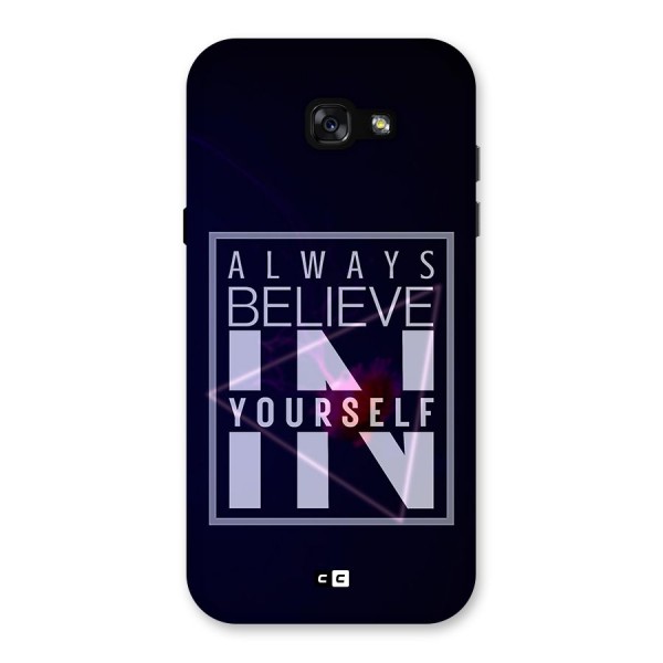 Always Believe in Yourself Back Case for Galaxy A7 (2017)