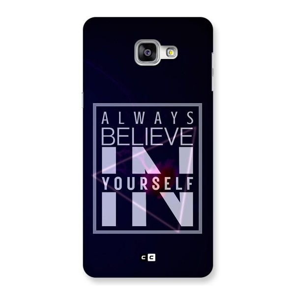 Always Believe in Yourself Back Case for Galaxy A9