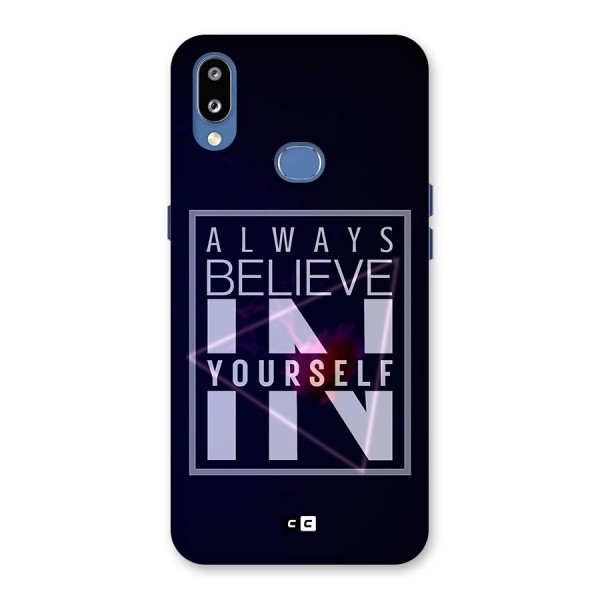 Always Believe in Yourself Back Case for Galaxy M01s