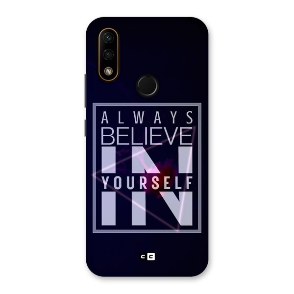 Always Believe in Yourself Back Case for Lenovo A6 Note