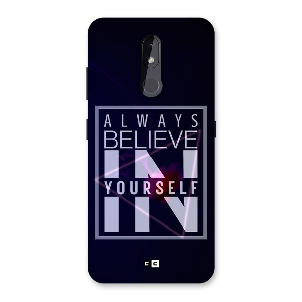 Always Believe in Yourself Back Case for Nokia 3.2