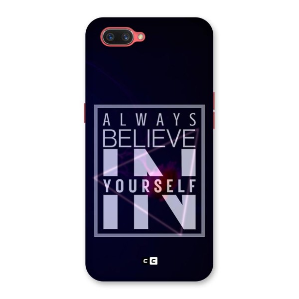 Always Believe in Yourself Back Case for Oppo A3s