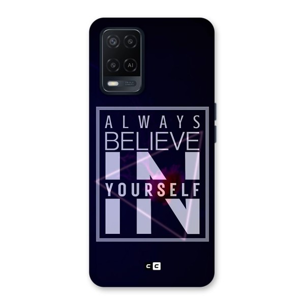 Always Believe in Yourself Back Case for Oppo A54