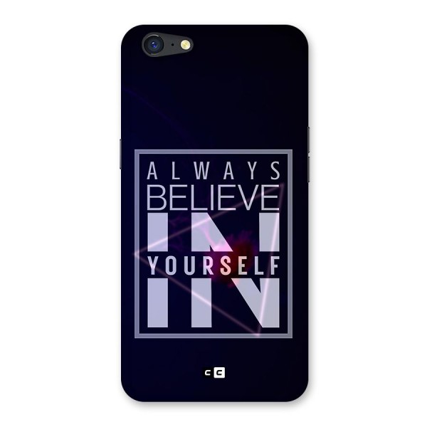 Always Believe in Yourself Back Case for Oppo A71