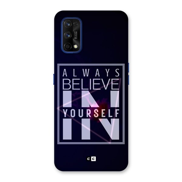 Always Believe in Yourself Back Case for Realme 7 Pro