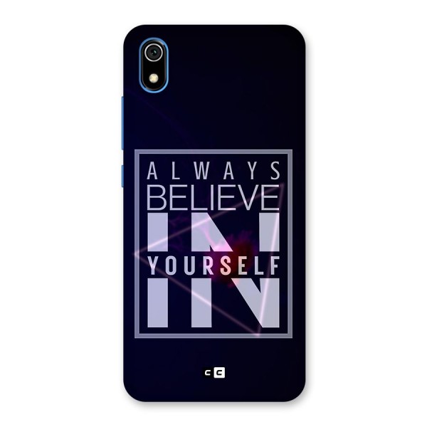 Always Believe in Yourself Back Case for Redmi 7A