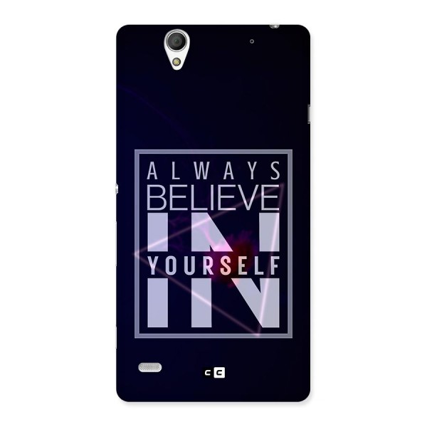 Always Believe in Yourself Back Case for Sony Xperia C4