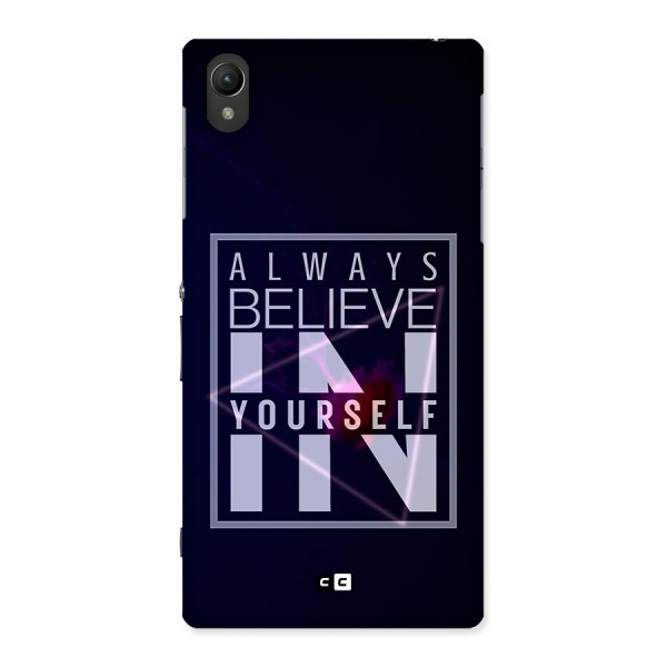 Always Believe in Yourself Back Case for Sony Xperia Z1