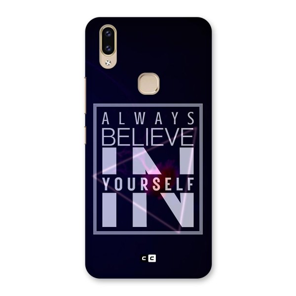 Always Believe in Yourself Back Case for Vivo V9