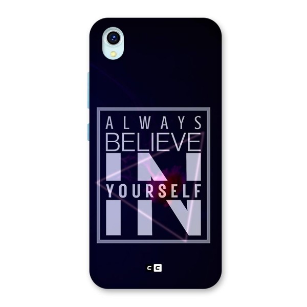 Always Believe in Yourself Back Case for Vivo Y1s