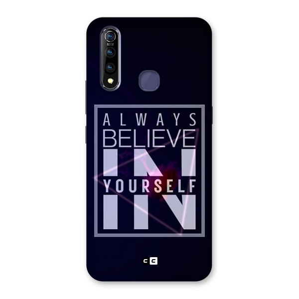 Always Believe in Yourself Back Case for Vivo Z1 Pro