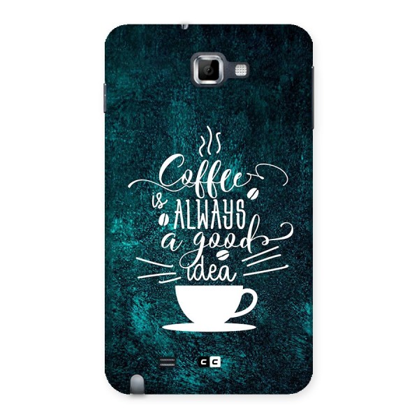 Always Coffee Back Case for Galaxy Note