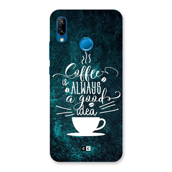 Always Coffee Back Case for Huawei P20 Lite