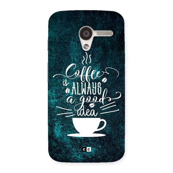 Always Coffee Back Case for Moto X