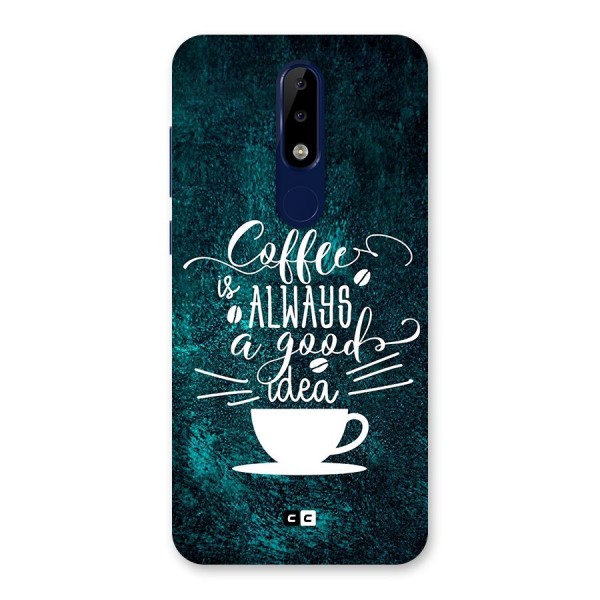 Always Coffee Back Case for Nokia 5.1 Plus