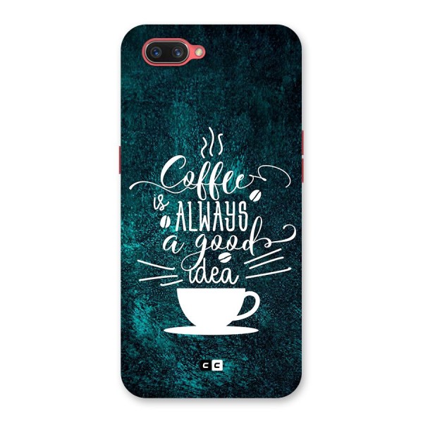 Always Coffee Back Case for Oppo A3s