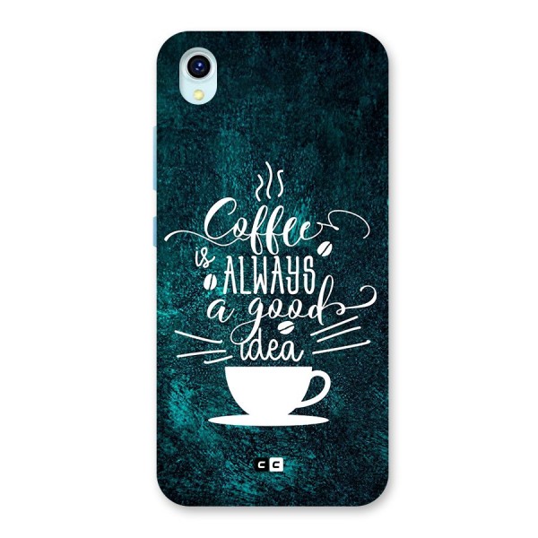 Always Coffee Back Case for Vivo Y1s