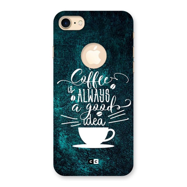 Always Coffee Back Case for iPhone 8 Logo Cut