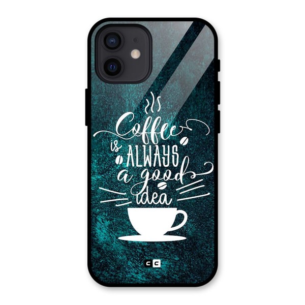 Always Coffee Glass Back Case for iPhone 12