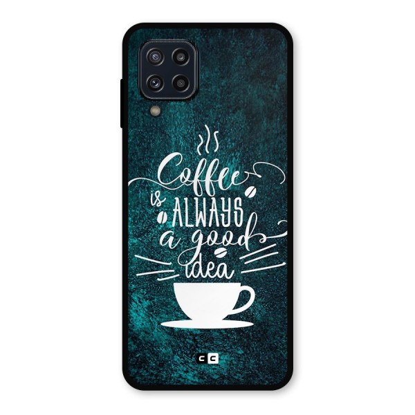 Always Coffee Metal Back Case for Galaxy M32