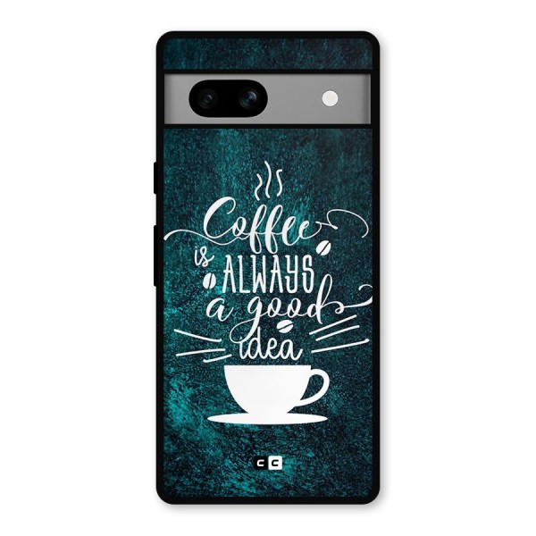 Always Coffee Metal Back Case for Google Pixel 7a