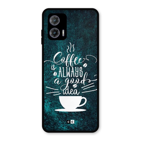 Always Coffee Metal Back Case for Moto G73