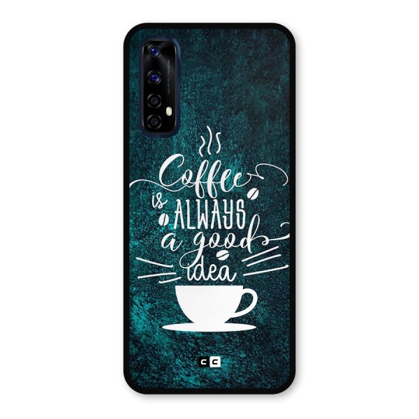 Always Coffee Metal Back Case for Realme Narzo 20 Pro