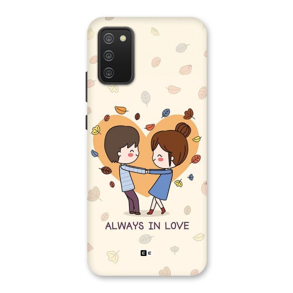 Always In Love Back Case for Galaxy F02s