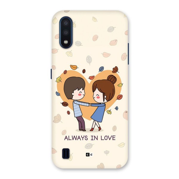 Always In Love Back Case for Galaxy M01