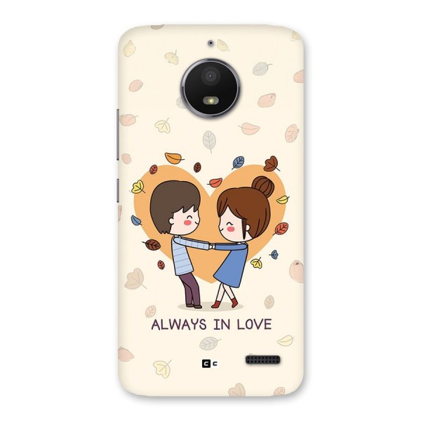 Always In Love Back Case for Moto E4