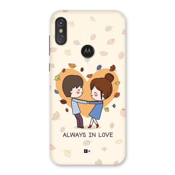 Always In Love Back Case for Motorola One Power