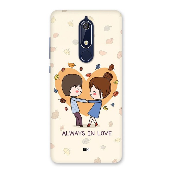 Always In Love Back Case for Nokia 5.1