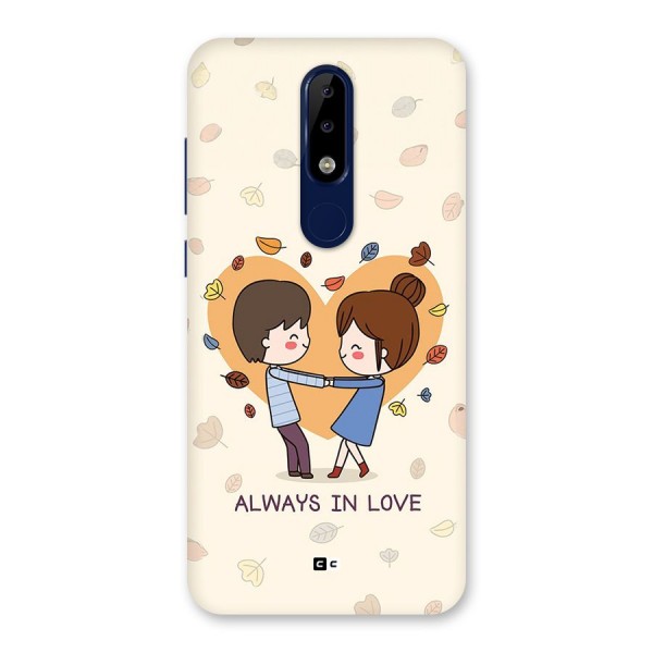 Always In Love Back Case for Nokia 5.1 Plus