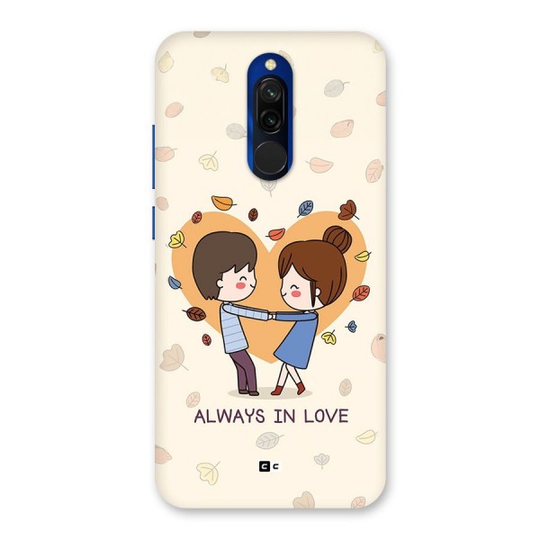 Always In Love Back Case for Redmi 8