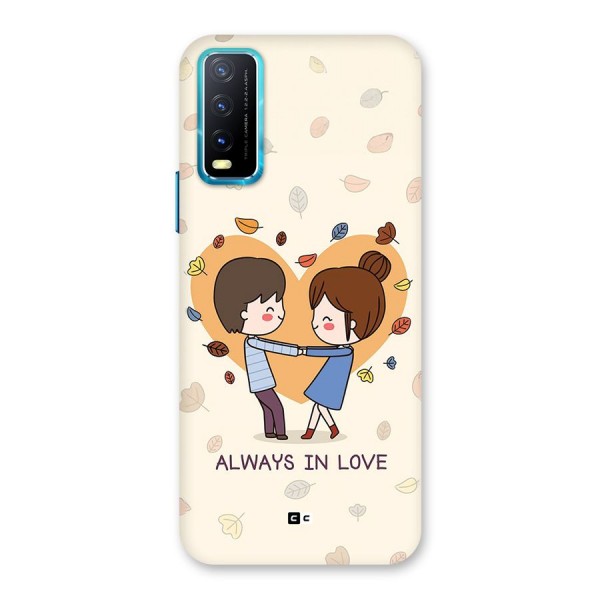 Always In Love Back Case for Vivo Y12s