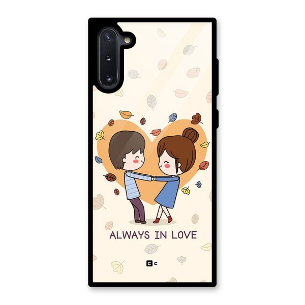 Always In Love Glass Back Case for Galaxy Note 10