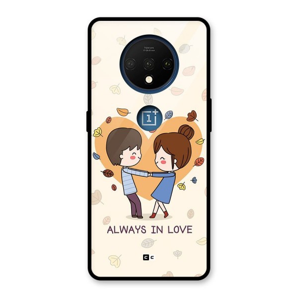 Always In Love Glass Back Case for OnePlus 7T