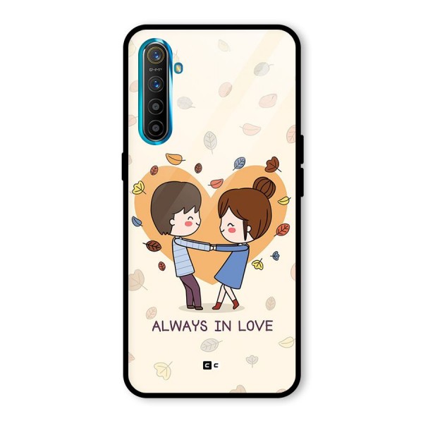 Always In Love Glass Back Case for Realme XT