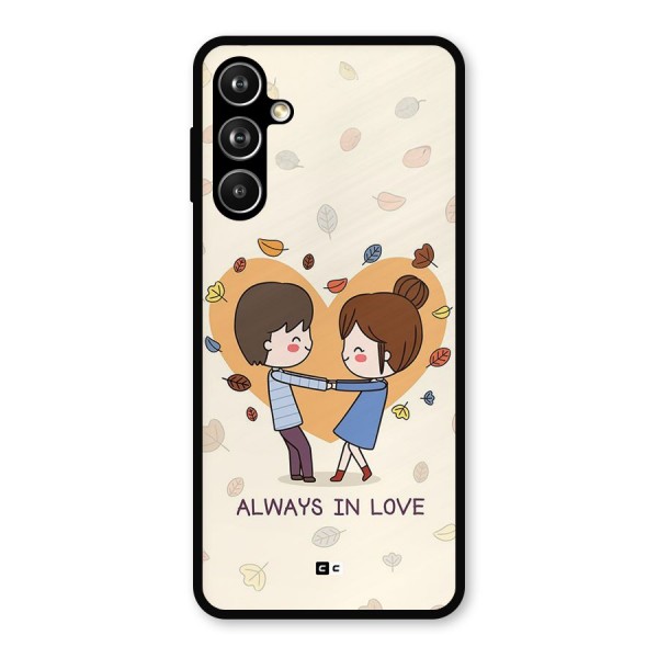 Always In Love Metal Back Case for Galaxy F54