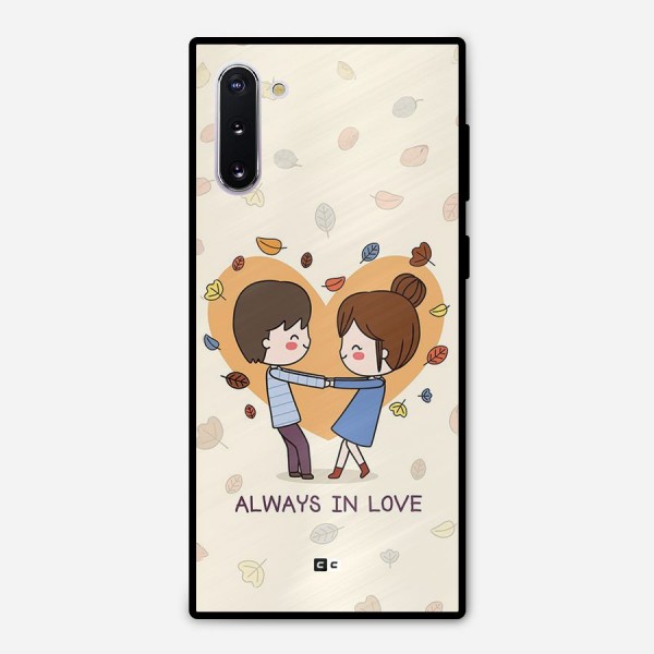 Always In Love Metal Back Case for Galaxy Note 10