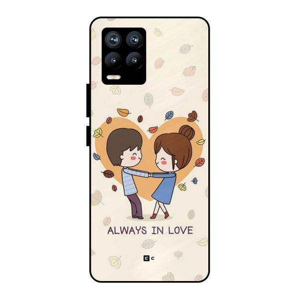 Always In Love Metal Back Case for Realme 8