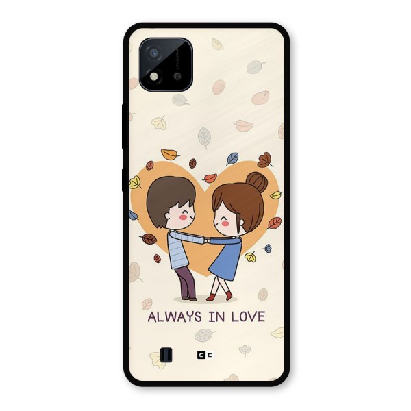 Always In Love Metal Back Case for Realme C11 2021