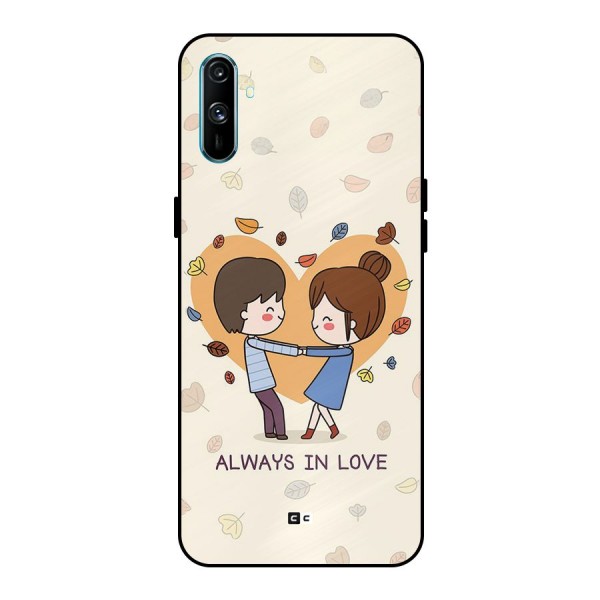 Always In Love Metal Back Case for Realme C3