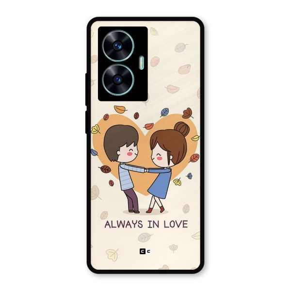 Always In Love Metal Back Case for Realme C55