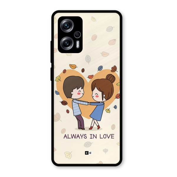 Always In Love Metal Back Case for Redmi K50i