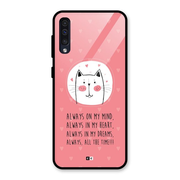 Always In Mind Back Case for Galaxy A50