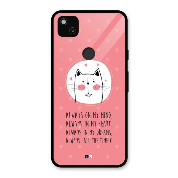 Always In Mind Back Case for Google Pixel 4a